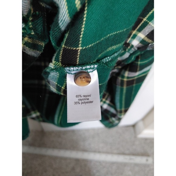 Maurice's Plaid Lot Of 2 Button Up Long Sleeve Shirts Women's XL Western Cowgirl - Picture 6 of 10